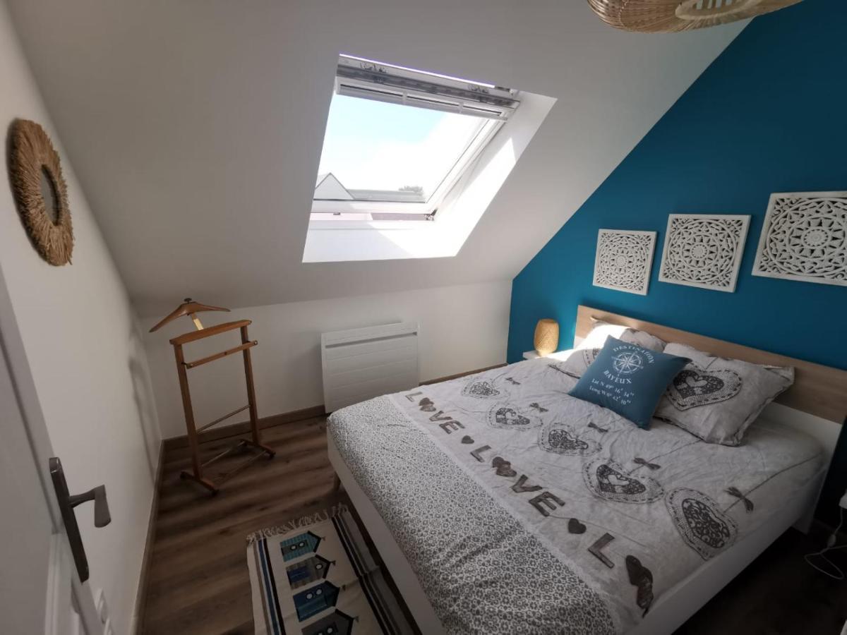 Les Pommiers Duplex Cosy Tout Confort Dans Maison Neuve Avec Terrasse Entree Independante 5 Mn De Bayeux Et 10 Mn Plage Du Debarquement Sommervieu Buitenkant foto