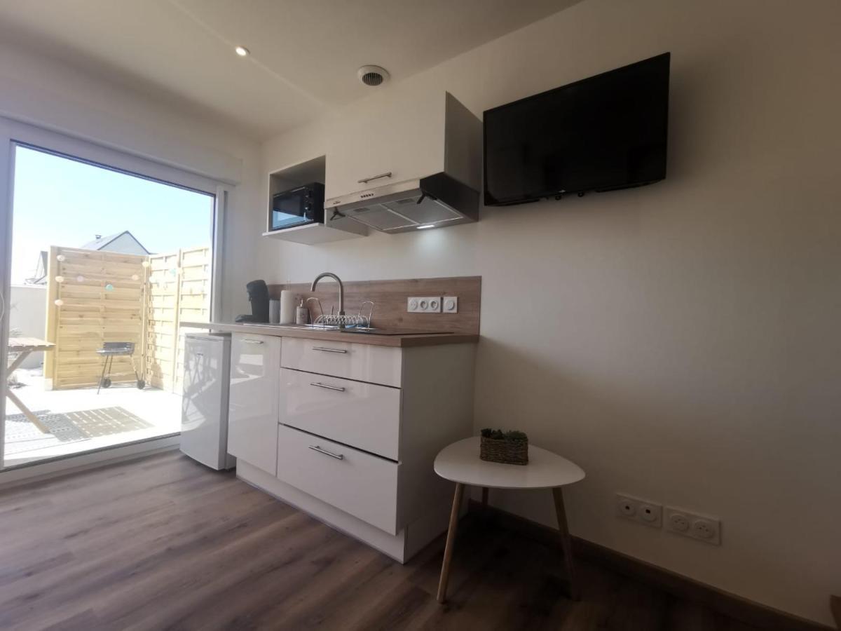 Les Pommiers Duplex Cosy Tout Confort Dans Maison Neuve Avec Terrasse Entree Independante 5 Mn De Bayeux Et 10 Mn Plage Du Debarquement Sommervieu Buitenkant foto