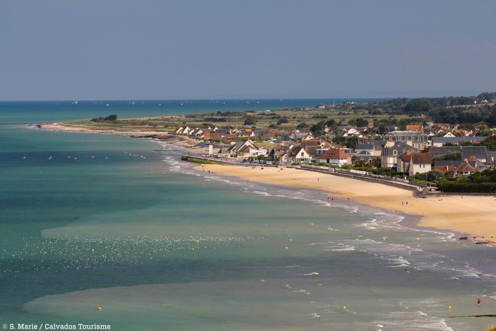 Les Pommiers Duplex Cosy Tout Confort Dans Maison Neuve Avec Terrasse Entree Independante 5 Mn De Bayeux Et 10 Mn Plage Du Debarquement Sommervieu Buitenkant foto
